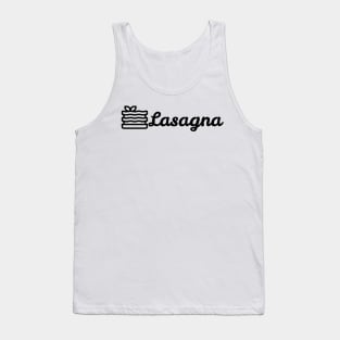 Lasagna For Foodies Tank Top